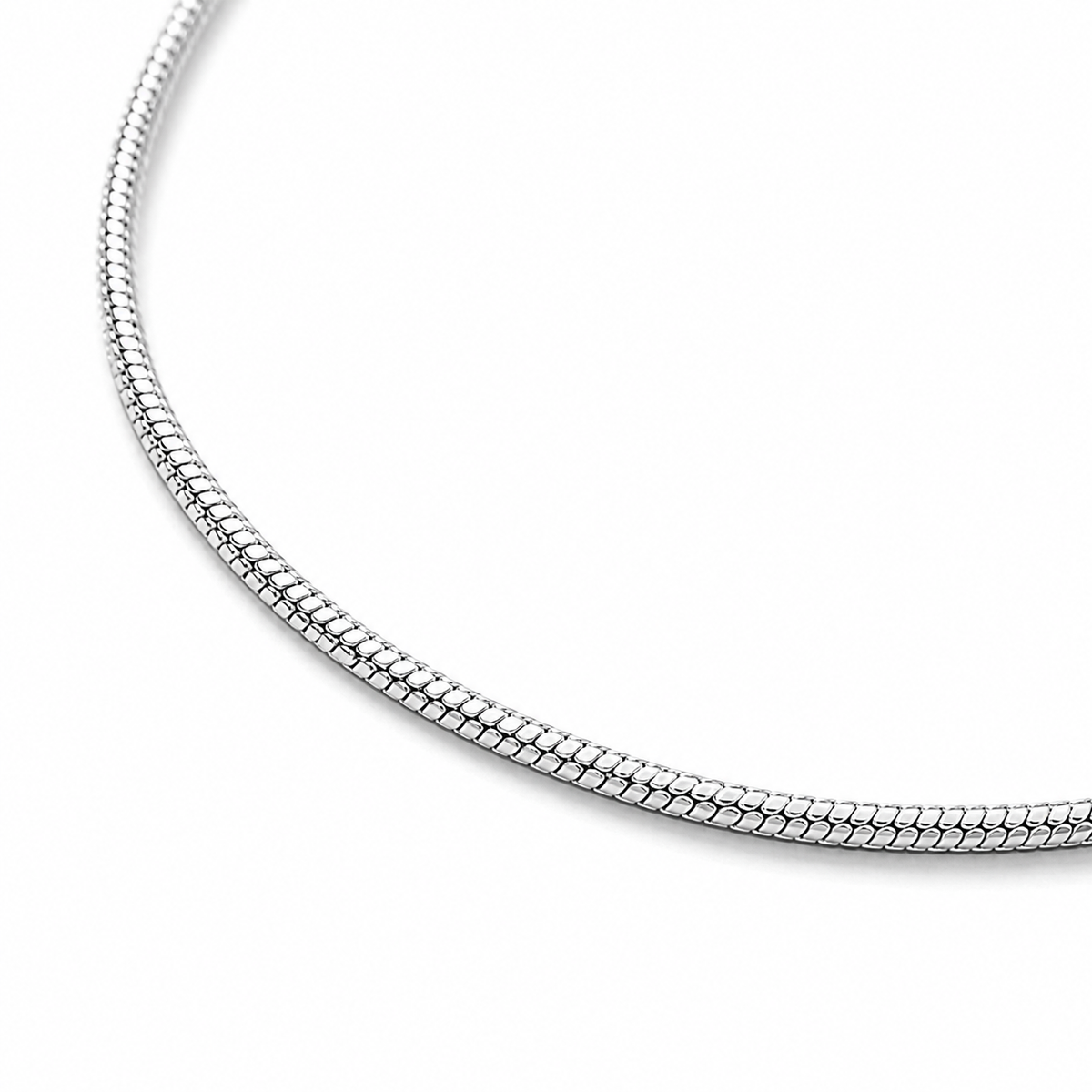 Silver Tone Chain Necklace