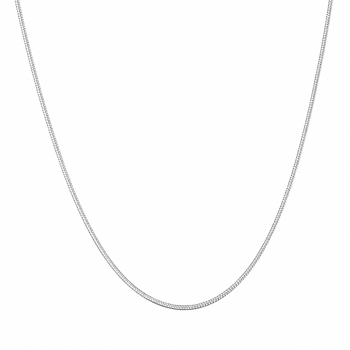 Silver Tone Chain Necklace