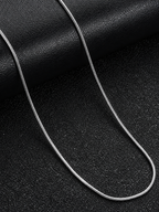 Silver Tone Chain Necklace