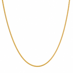 Gold Plated Thin Snake Chain Necklace for Women